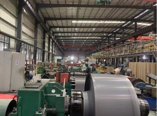 ASTM A463 Alüminyum Silikon Alaşımlı Kaplı Bobin Mesco Sıcak Daldırma 508mm