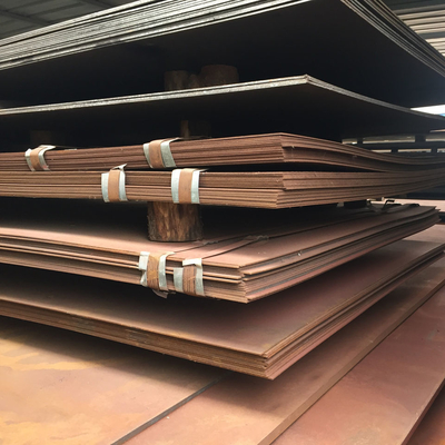 Konteyner İçin Sıcak Haddelenmiş Hava Koşullarına Dayanıklı Corten B Çelik Levhalar AiSi