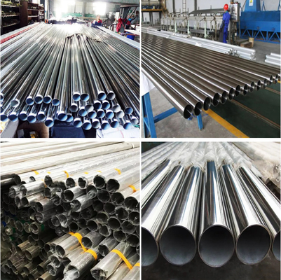 Cilalı Dikişsiz Paslanmaz Çelik Boru 201 Ss Renkli Özel Kalın Boru 2500mm
